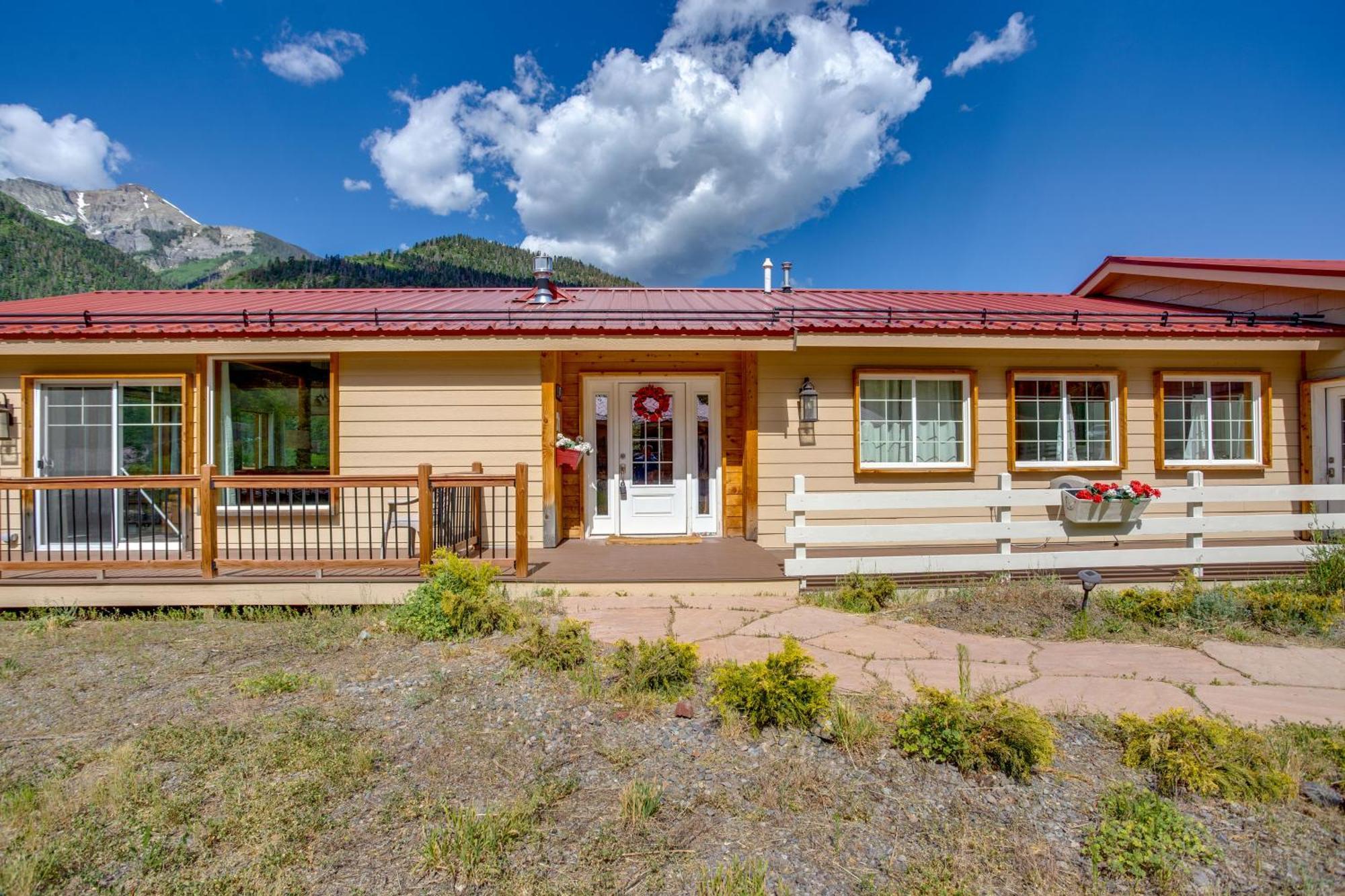 Villa Stunning Ouray Escape With Panoramic Mountain Views! Exterior foto